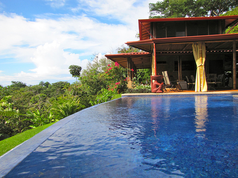 Ocean View Home With Guest House And Pool Near The Beaches Of Uvita