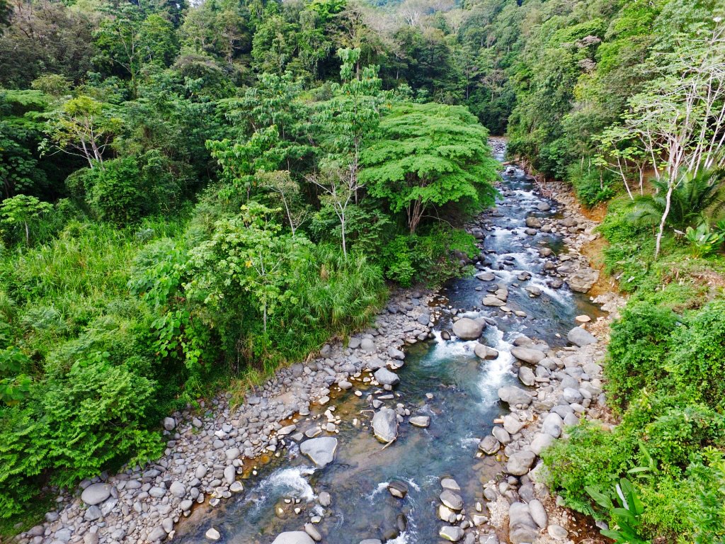 Riverfront Property In Uvita With Home And Rental Cabins
