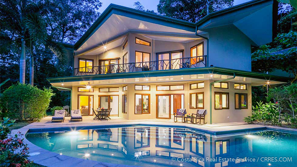 Three Oceanfront Vacation Rental Homes Steps to the Beach in Dominical