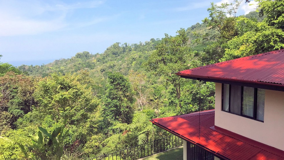 Affordable Ocean View Home in the Mountains Above Uvita